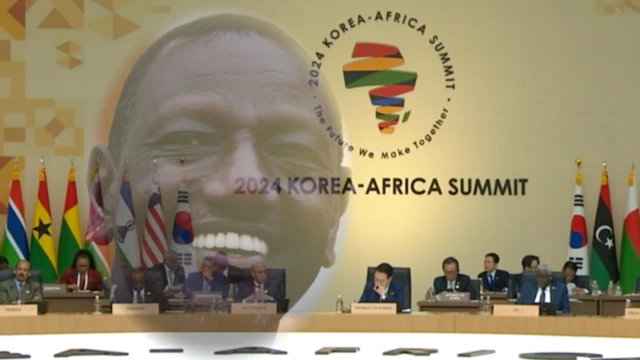 Iterambere, umutekano muri Africa, ni bimwe Perezida Ruto yabwiye BBC ari mu nama ya Africa na Korea y'epfo.