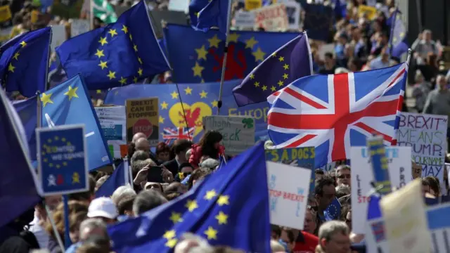 демонстрації в Британії проти "брекзиту"