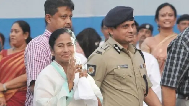 મમતા બેનર્જી અને રાજીવકુમાર