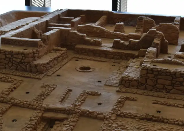 Maquette de Cancho Roano