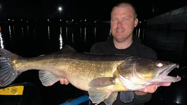 Toms Klabis sa velikom ribu