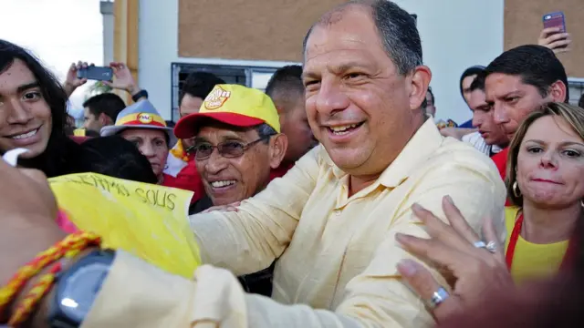 Luis Guillermo Solís, presidente da Costa Rica