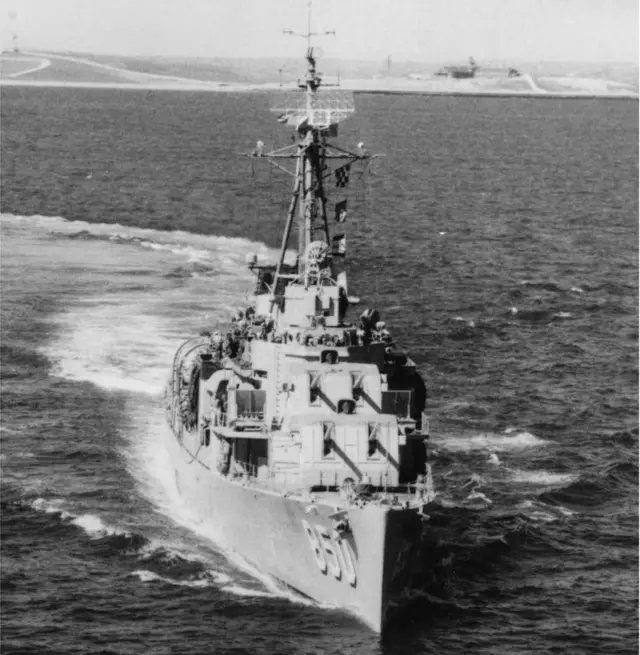 "Жозеф П. Кеннеди" эсминеци 1962-жылдагы операцияга катышкан