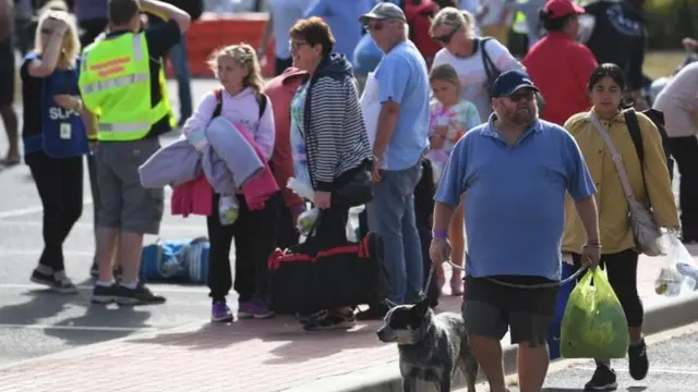 pessoas evacuadas