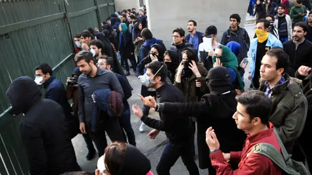 Protestas en Irán