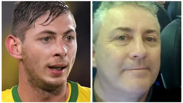 Emiliano Sala dan David Ibbotson