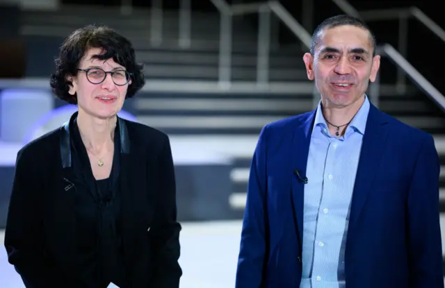 Özlem Türeci ve Uğur Şahin