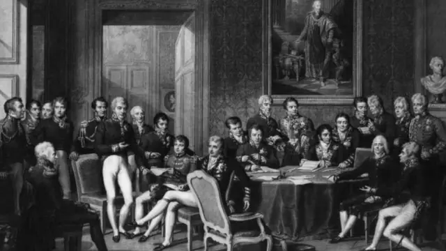 Mkutano wa Viena ambapo Talleyrand aliwakisha Ufaransa