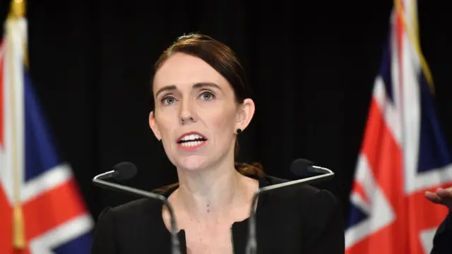 La primera ministra de Nueva Zelanda, Jacinda Ardern