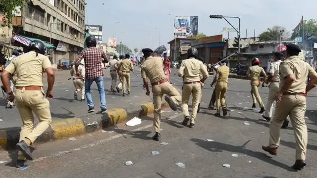 भारत बंद, दलितों का विरोध प्रदर्शन