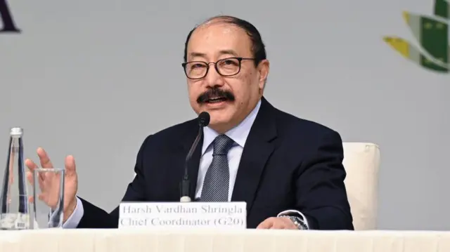 ভারতের সাবেক পররাষ্ট্র সচিব হর্ষবর্ধন শ্রিংলা