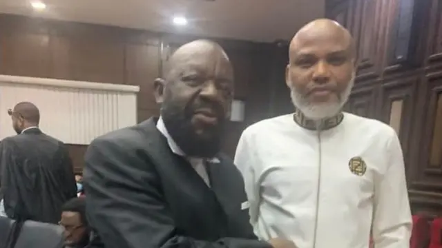 Nnamdi Kanu in court today