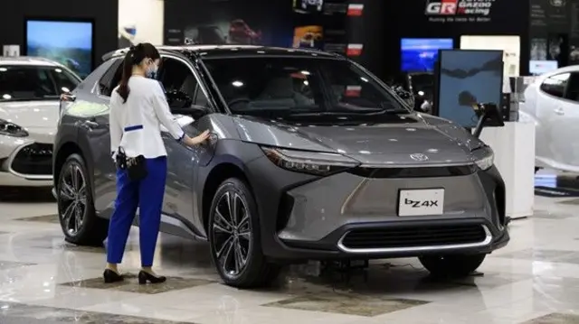 ماشین‌های الکتریکی یک درصد فروش سال ۲۰۲۳ تویوتا را تشکیل داد