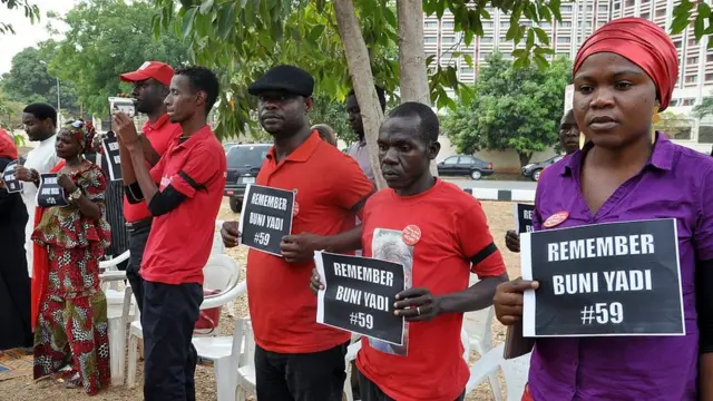 Awon ti won ṣe iranti ipaniyan t waye ni Buni Yadi lodun 2014