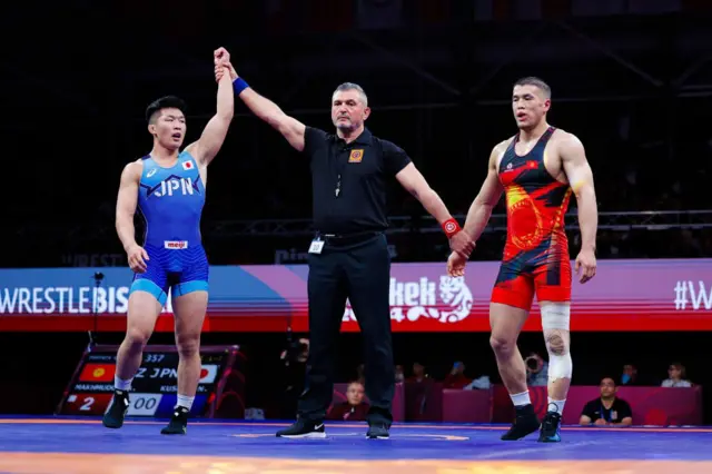 Бишкекте өткөн Азия чемпионатында Акжол япониялык Нао Кусакеден 4:2 эсебинде утулуп калган
