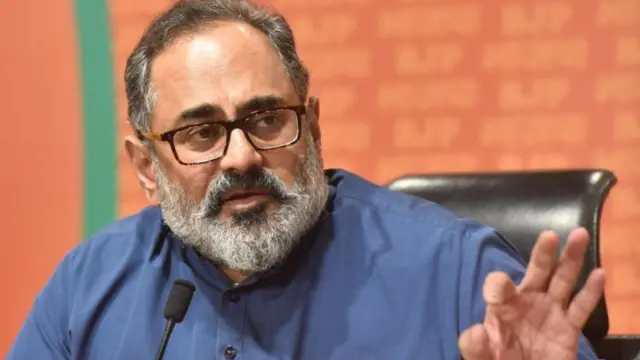 కేంద్ర ఎలక్ట్రానిక్స్, ఐటీ శాఖ సహాయ మంత్రి రాజీవ్ చంద్రశేఖర్