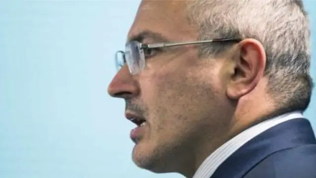 Kiongozi wa upinzani wa Urusi Mykhailo Khodorkovsky,