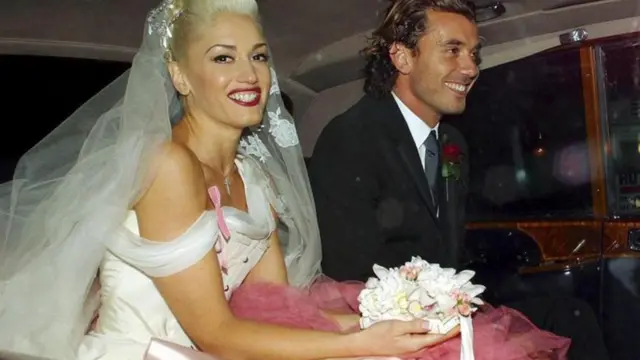Gwen Stefani y Gavin Rossdale. Foto: Zandarin and Allen/Rex.