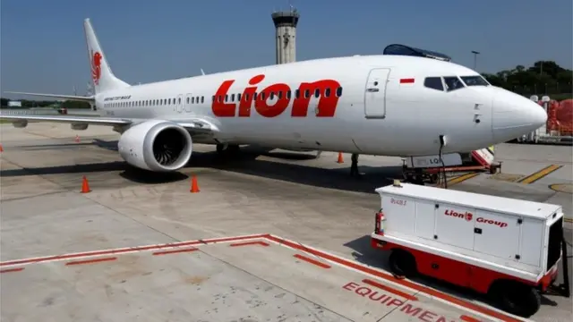 Un avión Boeing 737 Max de Lion Air