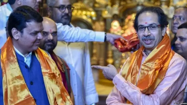 काँग्रेस, राष्ट्रवादी काँग्रेस, भाजप, शिवसेना