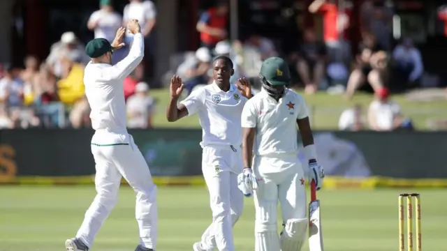 क्रिकेट, चारदिवसीय कसोटी, दक्षिण आफ्रिका, झिम्बाब्वे