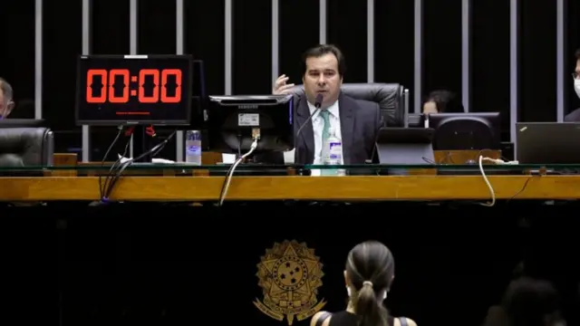 Rodrigo Maia, presidente da Câmara,