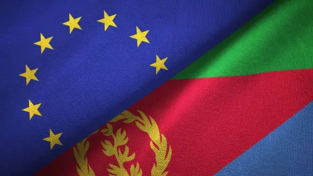 ባንዴራ ኤርትራን ሕብረት ኣውሮጳን