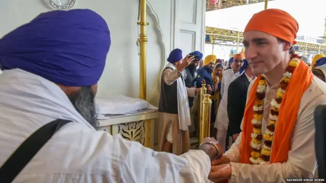 ਜਸਟਿਨ ਟਰੂਡੋ ਪਰਿਵਾਰ ਸਮੇਤ ਹਰਿਮੰਦਰ ਸਾਹਿਬ ਵਿੱਚ