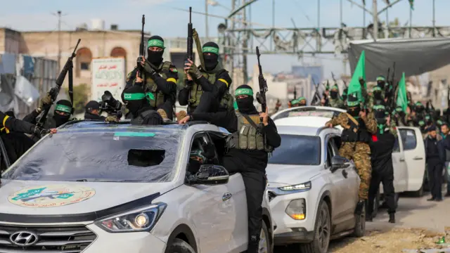 गाजामा हमास लडाकु