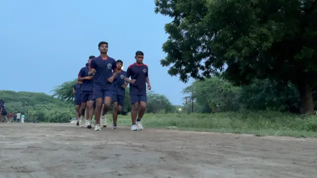 पोलीस भरतीची तयारी