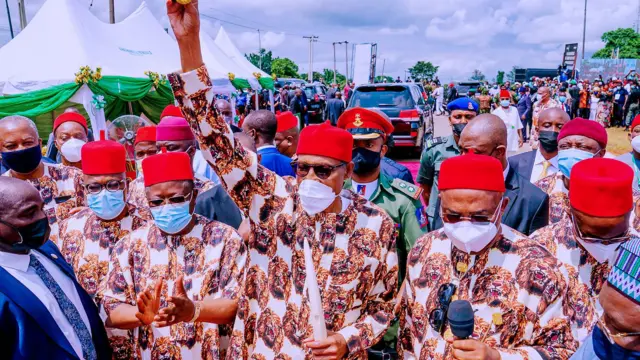 President Buhari visit to Imo state, September 9, 2021