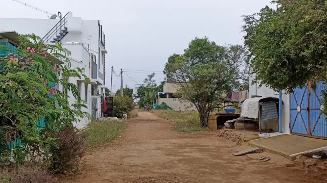 வக்ஃப் வாரிய இடமாக அடையாளம் காணப்பட்டுள்ள பகுதி.