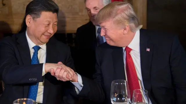 Donald Trump ve Şi Jinping