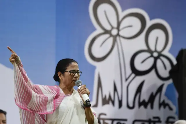 লোকসভা ভোটের প্রচারে মমতা ব্যানার্জী