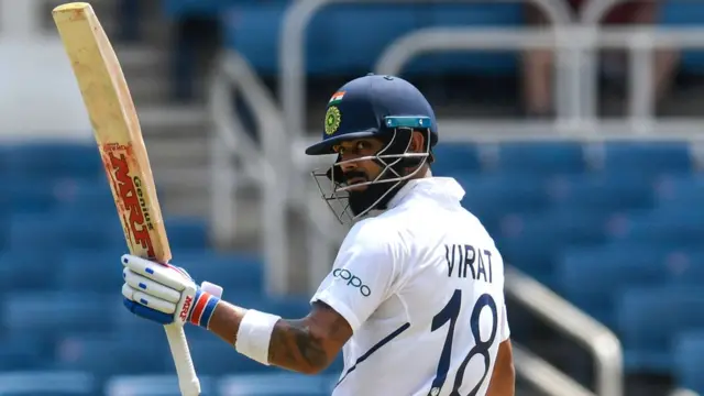 विराट कोहली, रहकीम कॉर्नवॉल, India vs West Indies, Rahkeem Cornwall, Cheteshwar Pujara