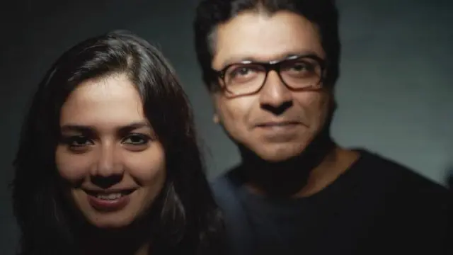 મિતાલી ઠાકરે સાથે રાજ ઠાકરે