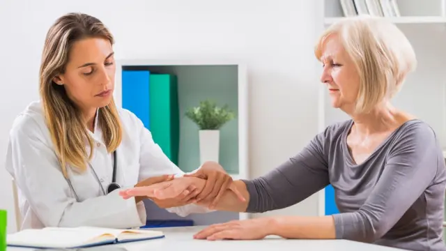 Paciente y médica
