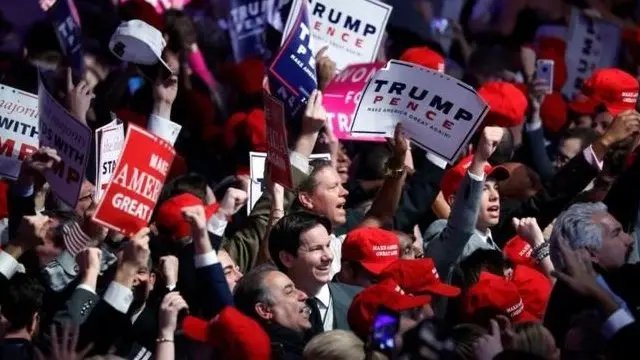 د ټرمپ پلویانو خوښي