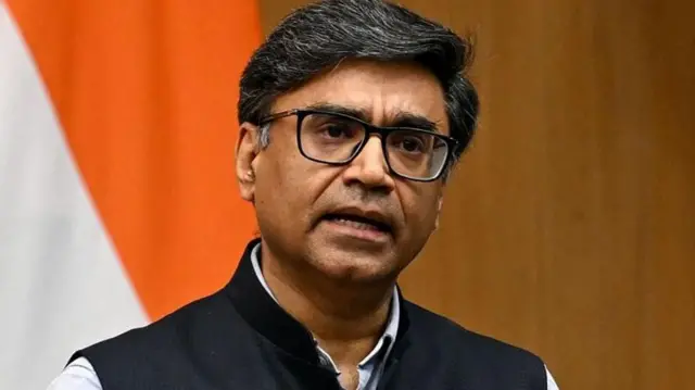 भारताचे परराष्ट्र सचिव विक्रम मिस्री