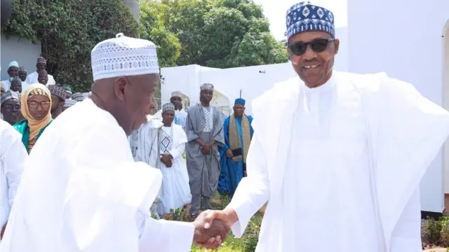 Ziyarar Kanawa fadar Buhari