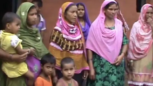 ஜார்க்கண்ட் வன்முறை சம்பவத்தில் பாதிக்கப்பட்ட பெண்கள்