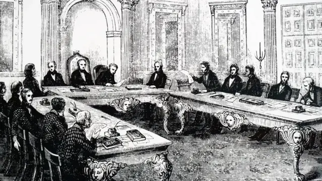 The East India Company ruled from its headquarters in London, East India House (Credit: Getty Images).