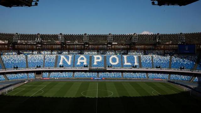 Estádio do Napoli, na Itália