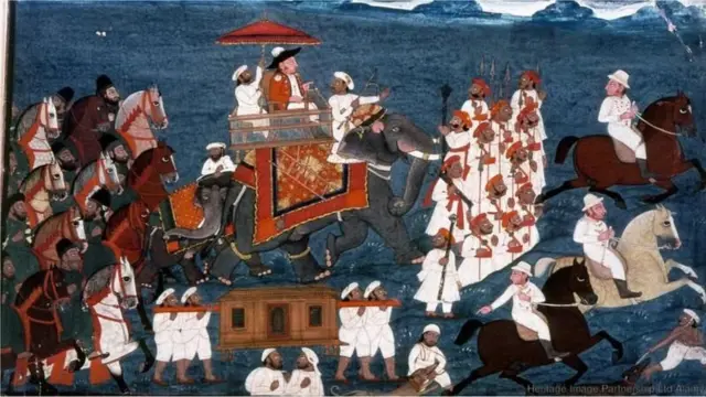 భారతదేశంలో ఈస్టిండియా కంపెనీ అధికారి వైభవం