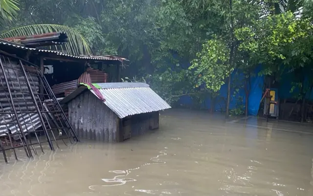 বন্যা প্লাবিত নোয়াখালী