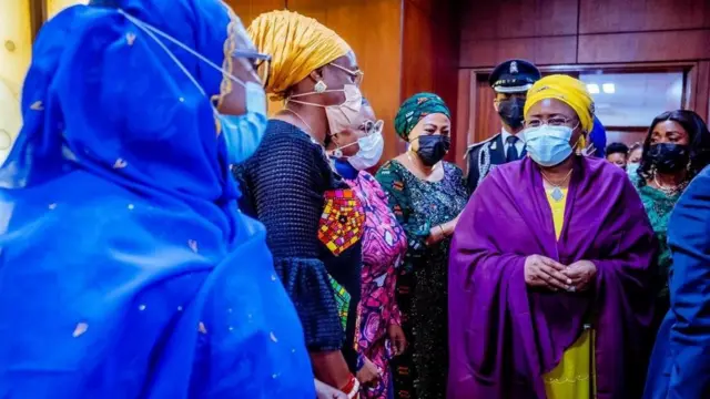 Aisha Buhari da wasu matan Najeriya