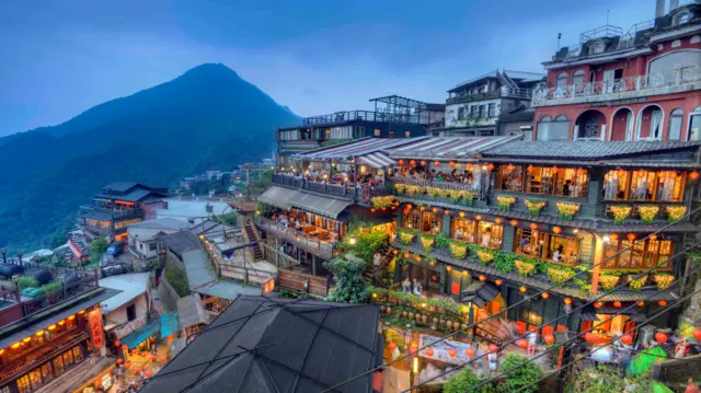 Làng cổ Cửu Phần ở Đài Loan