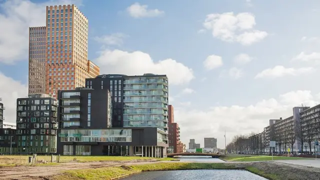 The Zuidas, Ámsterdam.