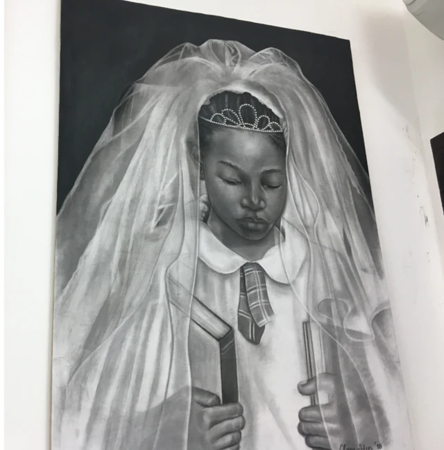 'Girl not Bride' art work wey Clara Aden do