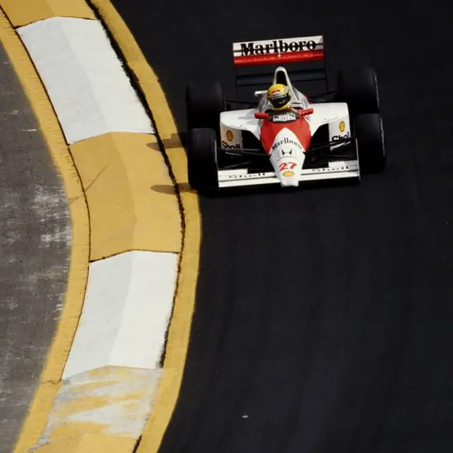 Ayrton Senna en 1990